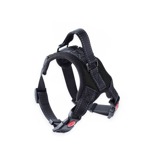 FLOOFI Dog Harness L Size (Black)